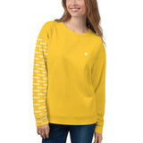 YAKWARY Women Yellow Special Sweatshirt