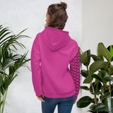 YAKWARY Women Pink Special Hoodie