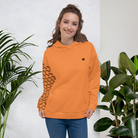 YAKWARY Women Orange Special Hoodie