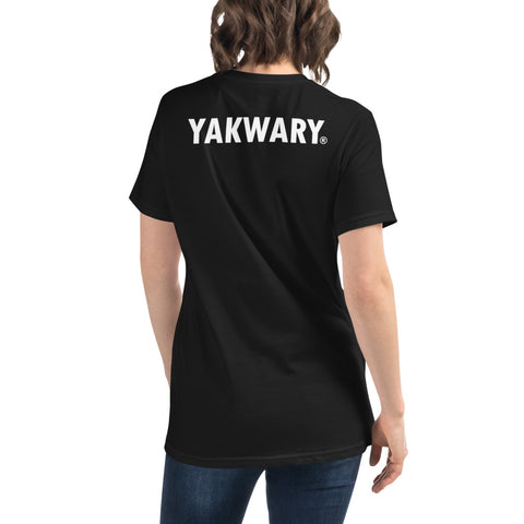 YAKWARY Women Cotton T-Shirt