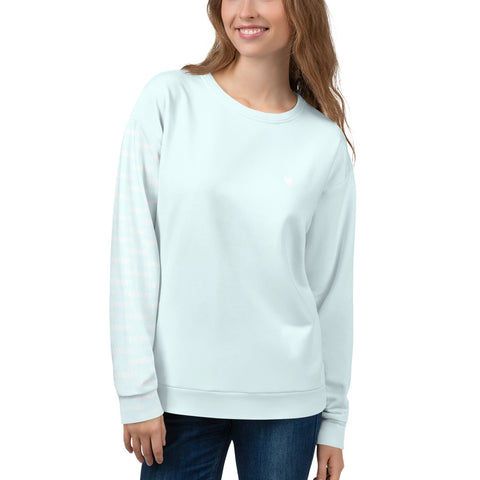 YAKWARY Women Blue Special Sweatshirt