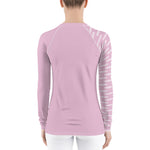 YAKWARY Women Pink Special Rash Guard