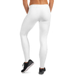 YAKWARY Women White Leggings