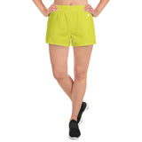 YAKWARY Women Green Athletic Short Shorts