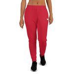 YAKWARY Women Red Joggers