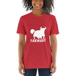 YAKWARY Women White Color Collection T-Shirt