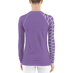 YAKWARY Women Purple Special Rash Guard