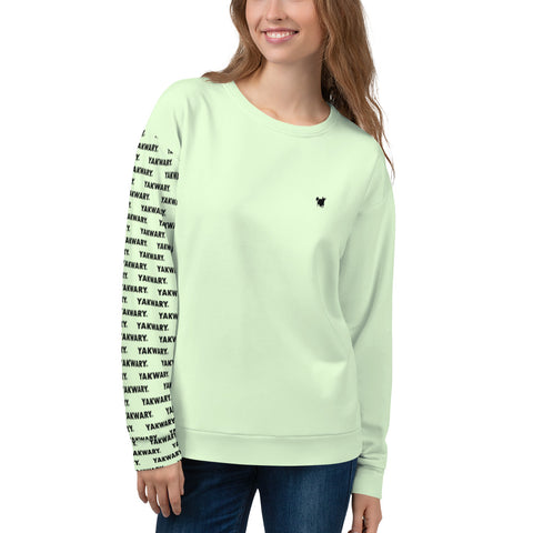 YAKWARY Women Green Special Sweatshirt