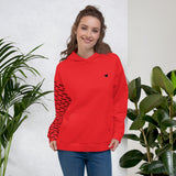 YAKWARY Women Red Special Hoodie