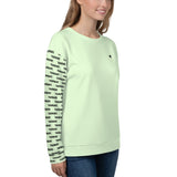 YAKWARY Women Green Special Sweatshirt