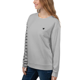 YAKWARY Women Gray Special Sweatshirt