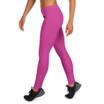 YAKWARY Women Pink Leggings