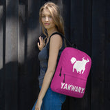 YAKWARY Women Pink Backpack