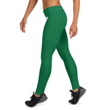 YAKWARY Women Green Leggings