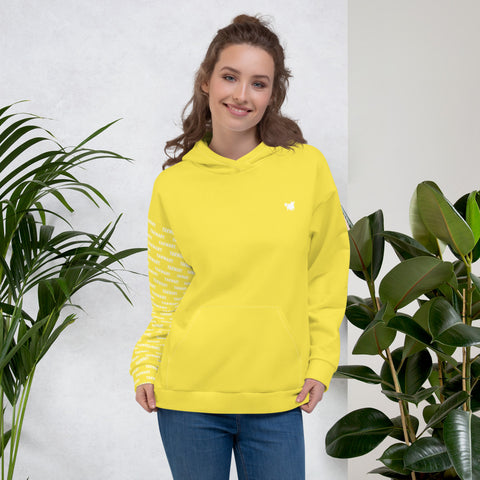 YAKWARY Women Yellow Special Hoodie