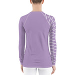 YAKWARY Women Purple Special Rash Guard