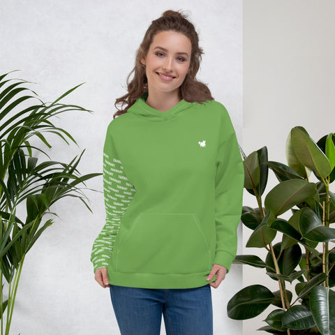 YAKWARY Women Green Special Hoodie