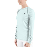 YAKWARY Women Blue Special Rash Guard