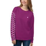 YAKWARY Women Pink Special Sweatshirt