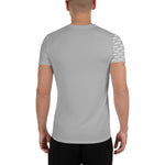 YAKWARY Men Gray Sports T-shirt