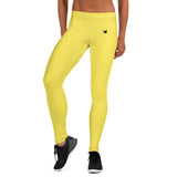 YAKWARY Women Yellow Leggings