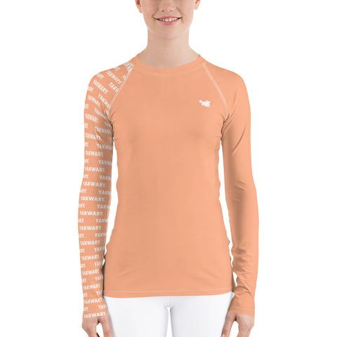 YAKWARY Women Orange Special Rash Guard