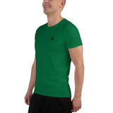 YAKWARY Men Green Sports T-shirt