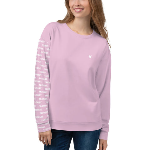 YAKWARY Women Pink Special Sweatshirt