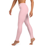 YAKWARY Pink Yoga Leggings Without Pocket