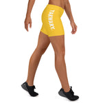 YAKWARY Women Yellow Shorts