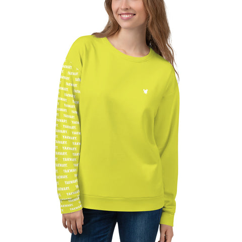 YAKWARY Women Green Special Sweatshirt