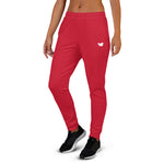 YAKWARY Women Red Joggers