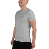 YAKWARY Men Gray Sports T-shirt