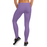 YAKWARY Women Purple Leggings