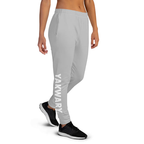 YAKWARY Women Gray Joggers