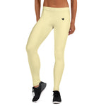 YAKWARY Women Yellow Leggings