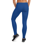 YAKWARY Women Blue Leggings