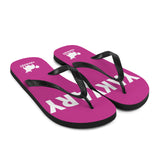 YAKWARY Pink Flip-Flops