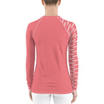 YAKWARY Women Pink Special Rash Guard