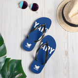 YAKWARY Blue Flip-Flops