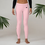 YAKWARY Women Pink Leggings