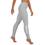 YAKWARY Gray Yoga Leggings Without Pocket