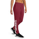 YAKWARY Women Red Joggers