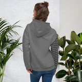 YAKWARY Women Gray Special Hoodie