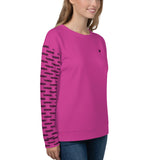 YAKWARY Women Pink Special Sweatshirt