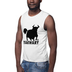 YAKWARY Men Muscle Shirt