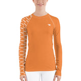 YAKWARY Women Orange Special Rash Guard