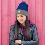 YAKWARY Women Pom-Pom Beanie