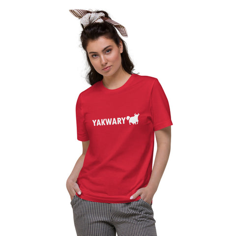 YAKWARY Women Colour Cotton T-Shirt