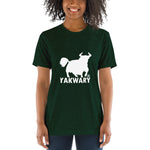 YAKWARY Women White Color Collection T-Shirt